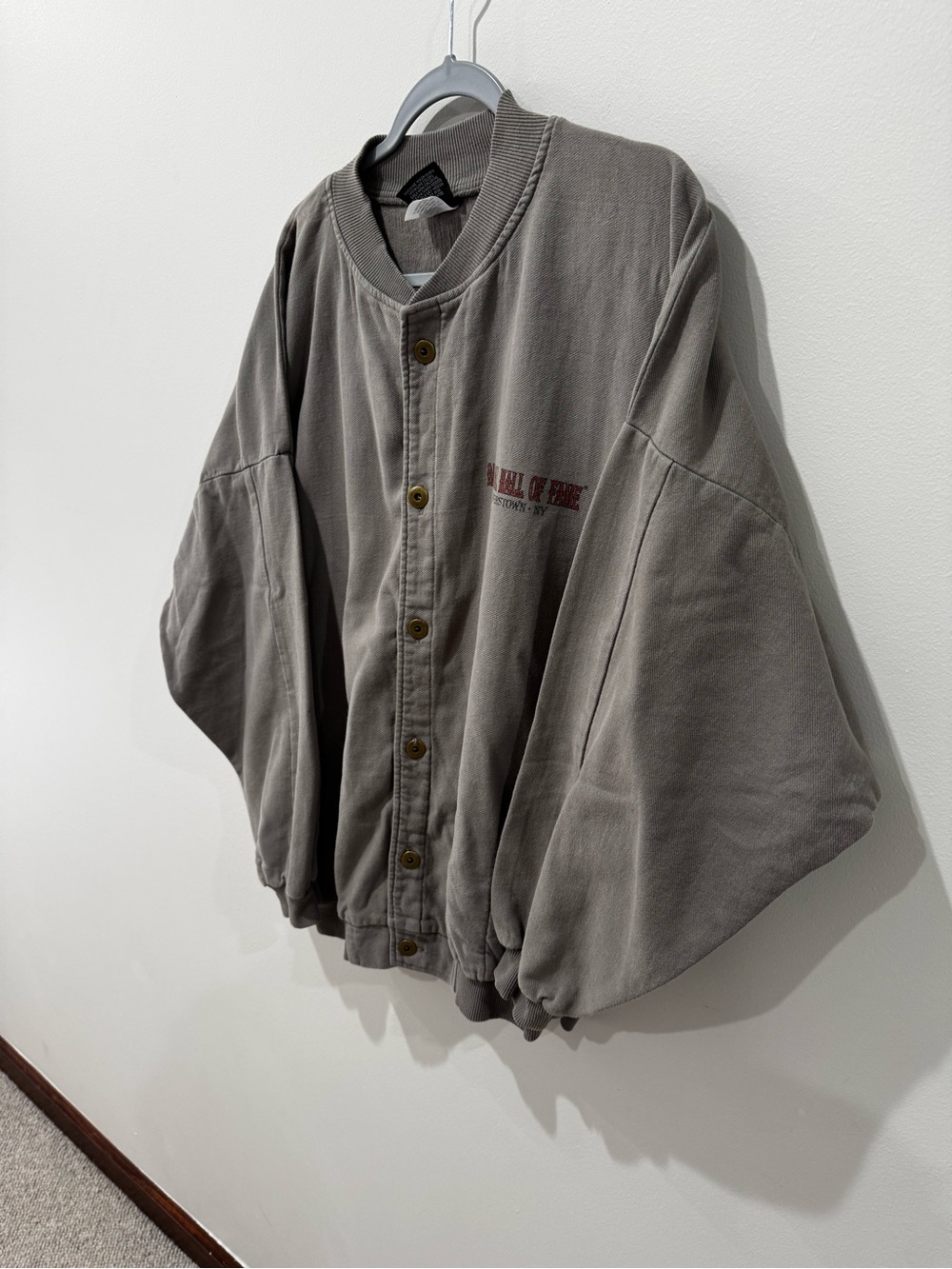 Vtg Baseball Hall of Fame Jacket Size Large Cooperstown NY Sportswear MLB - Picture 3 of 7